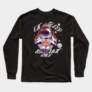 Eat Sleep Astronaut Repeat Long Sleeve T-Shirt